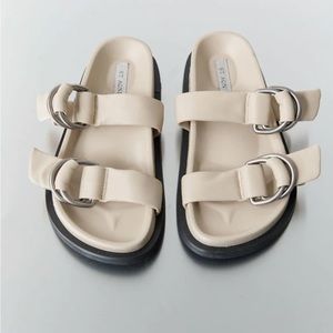 St-Agni ring detail slide in Ecru size 41